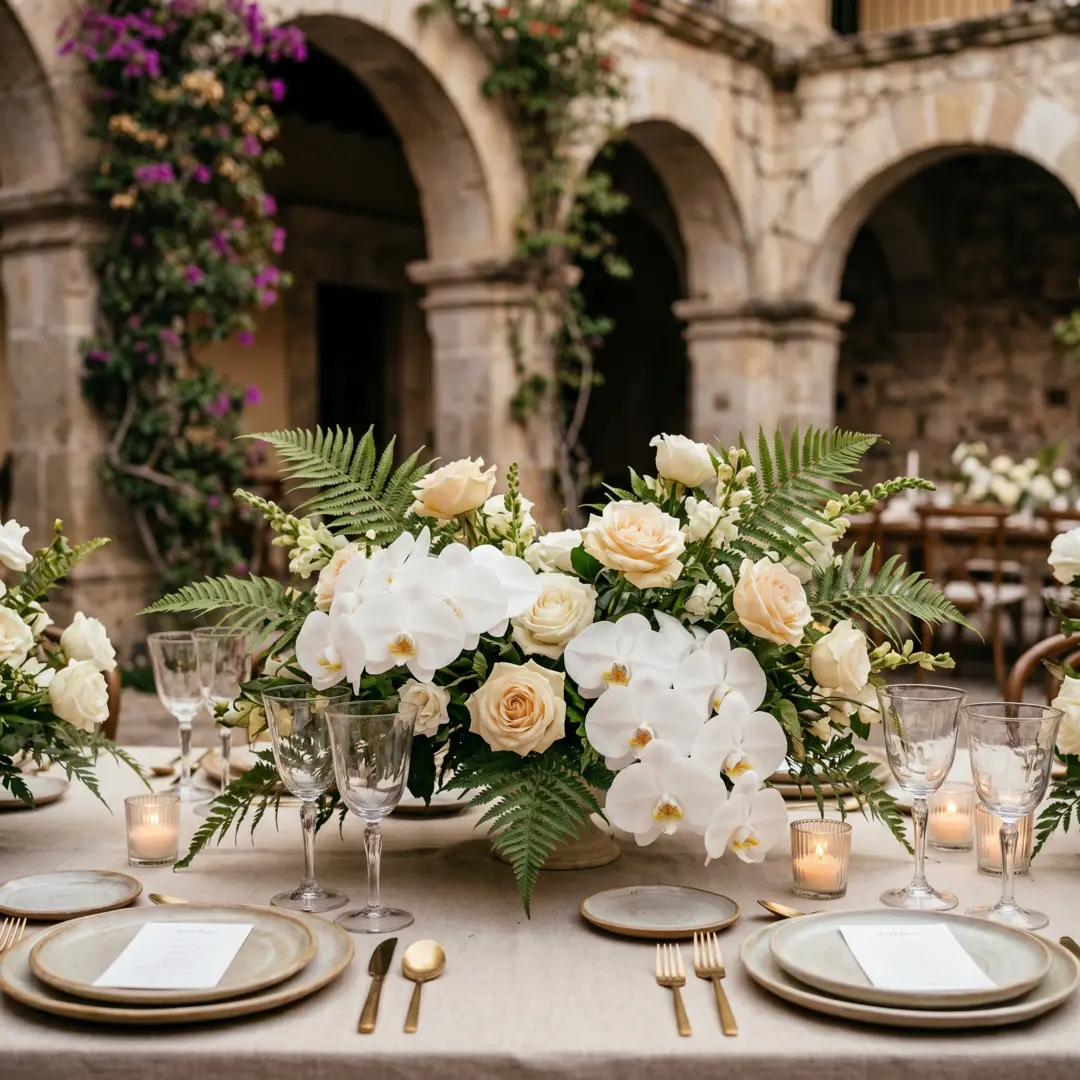 Cena y decoración